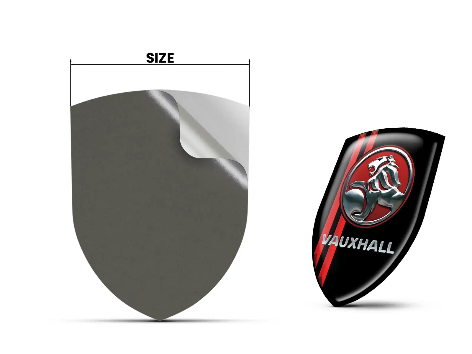 Vauxhall Adesivi Logo Personalizzati Stile Max Durevoli Pro